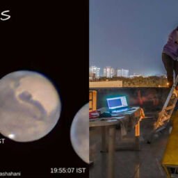 Shooting Mars with 20-Inch Aperture Telescope