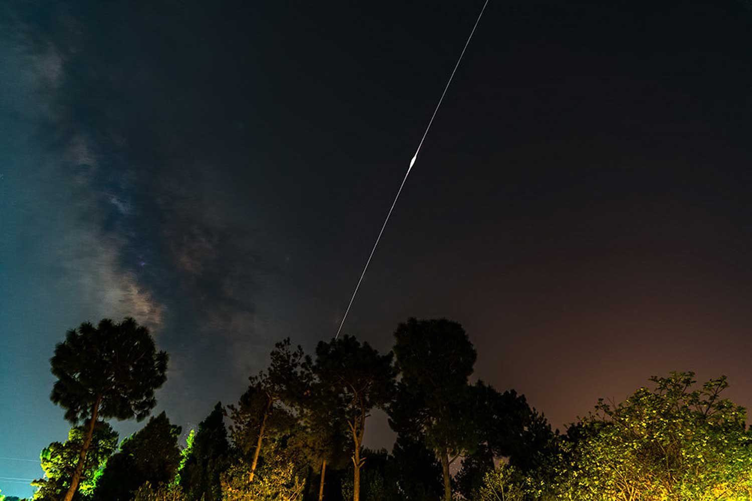 Vikas-Chander-iridium-flare